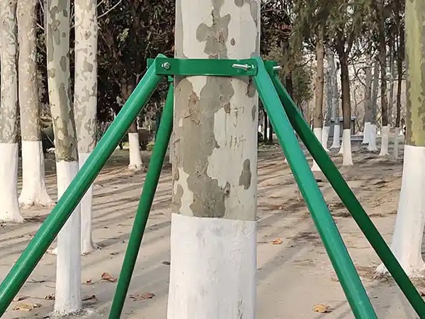 城市綠化與景觀提升中的苗木支撐架應(yīng)用