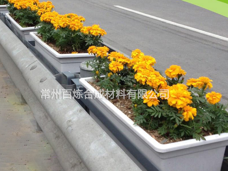 道路隔離玻璃鋼花箱
