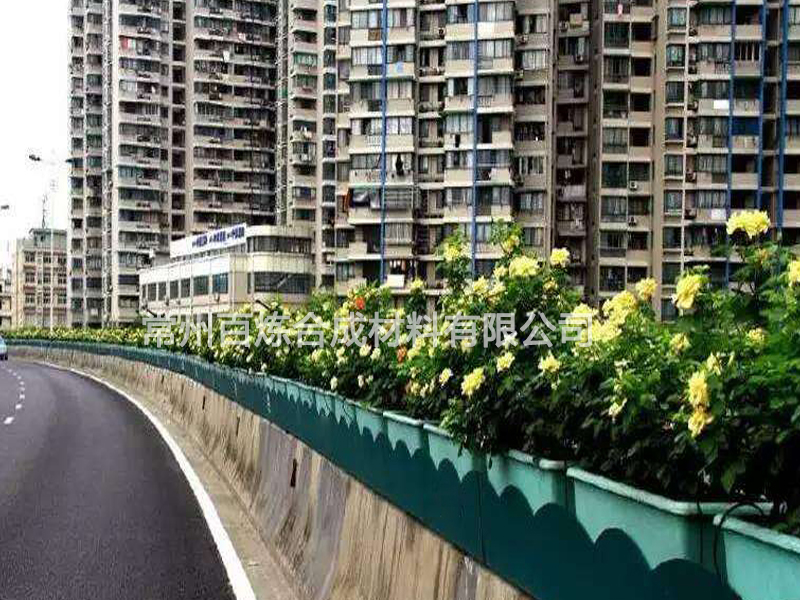 馬路裝飾花盆