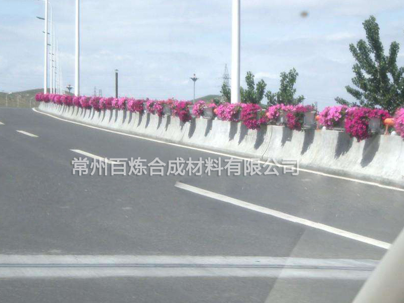 高速公路玻璃鋼花盆