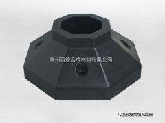 八邊形復合填充護欄底座-BLXWBBX